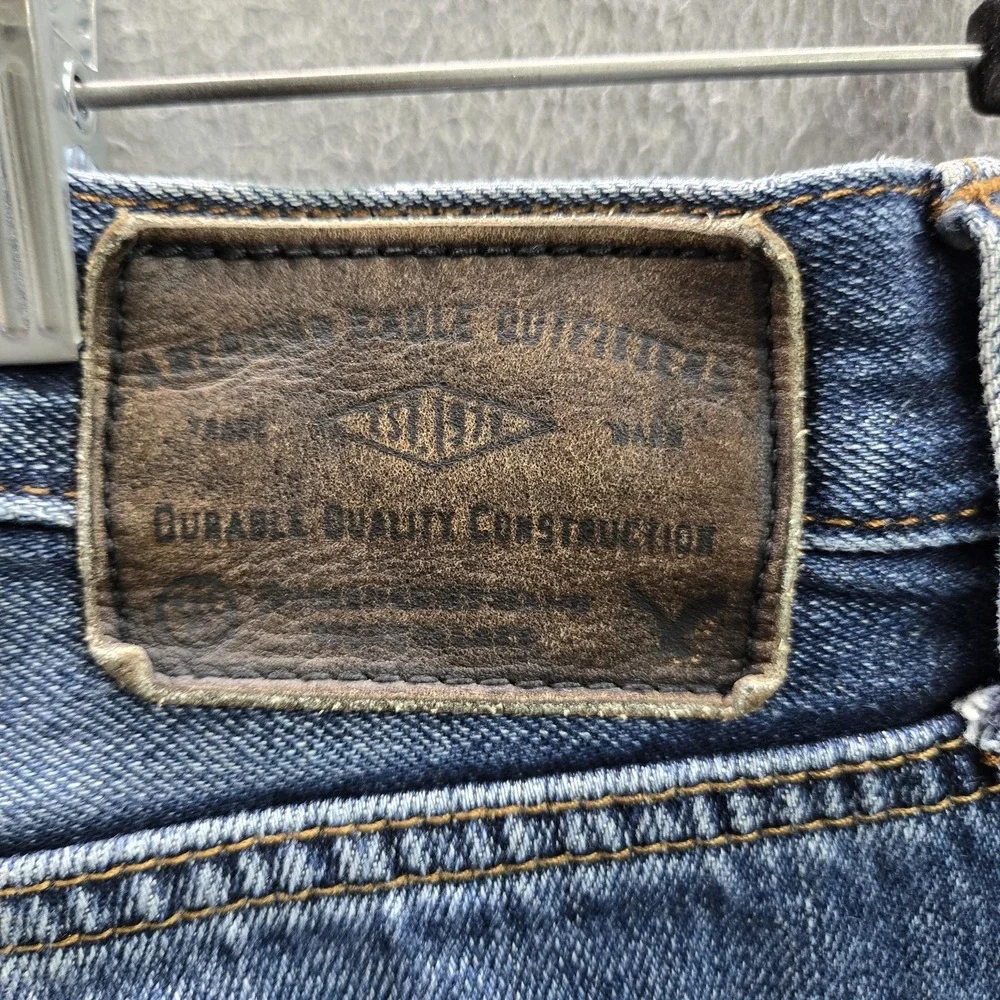 American Eagle Outfitters Men Jeans 30X34 Blue Denim Slim‎ Button 29